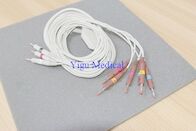 14 دبابيس Ge Mac800 Monitor Cable ECG Lead Wires PN 2029893-001