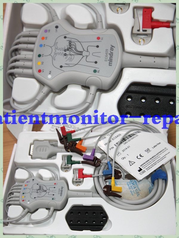 Mindray 12 كابل ECG الرصاص ، AHA ، كليب نموذج: EC6409 PN 040-001643-00