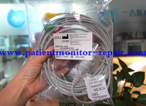 ZOLL ECG CABLE، 3LD IEC SHAPS REF 8000-0026