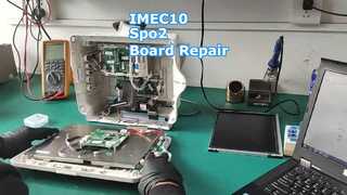 عرض عرض إصلاح جهاز مراقبة المريض Mindray IMEC10 PN 050-000790-01 Spo2 Board Medical Parts