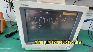 نظرة عامة على Mindray AG وO2 Module 115 023943 00